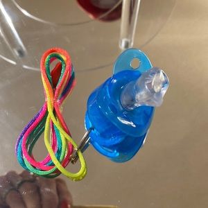 Light Up Novelty Adult/Teen Pacifier! NWT! Party Favors! Oral Motor! Halloween!
